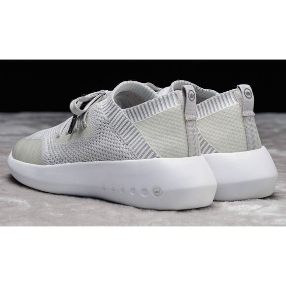 Peter Millar Hyperlite Glide Off White Gray Knit Sneakers Womens Size 7.5 - Picture 14 of 16